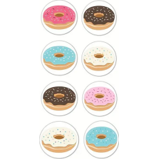 "Donut" Stickers 